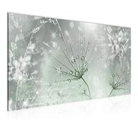 Runa Art Wall Pictures Dandelion Modern Non-Woven Canvas Living Room Hall Nature Green Grey 205512c