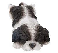 RUNADI Hi- Line Gift 87710-J Shih Tzu Puppy Sleeping Pet Pals Statue