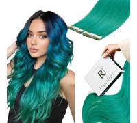 RUNATURE Tape Hair Extensions Real Human Hair 14 In