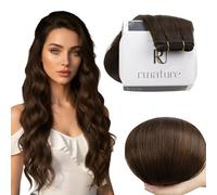 RUNATURE Weft Hair Extensions Real Human Hair 22 In #4