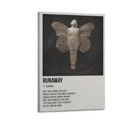 Runaway by Aurora Poster Wall Art Aesthetic Cover Poster Design Painting for Living Room Bed Room 16x24inch(40x60cm) Frame-style