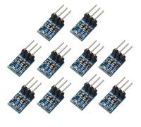 RUNCCI-YUN 10pcs 1117-3.3 DC Voltage Regulator Step Down Power Supply Module 4.75V-12V to 3.3V 800Ma