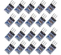 RUNCCI-YUN 20pcs 1117-3.3 DC Voltage Regulator Step Down Power Supply Module 4.75V-12V to 3.3V 800Ma