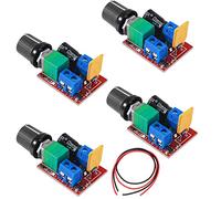 RUNCCI-YUN 4pcs 3V 6V 12V 24V 35V 5A Motor Speed Controller module Mini DC Motor PWM Speed Controller switch control controller Switch LED Dimmer