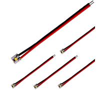 RUNCCI-YUN 5pcs 12V ~ 18V SMD 1-LED model railway led lighting,model train lights for lego led lights n gauge model railways oo gauge lights model train lights 10cm (Length)（white light）