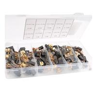 RUNCCI-YUN 80PCS Motor Carbon Brushes Motor Replacement Repair Parts Electric Motor Brushes Carbon Brushes Replacemen for Hand Drill, Blower, Blender, Power Tool, Circular Saw, Cut-Off Saw