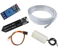 RUNCCI-YUN Automatic Irrigation DIY Kit Self Watering System with Capacitive Soil Moisture Sensor 1 Channel 5V Relay Module and Water Pump + 1M Vinyl Tubing for Garden Plant Flower Herb Potted