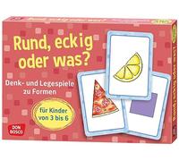 Rund, eckig oder was?: Denk- und Legespiele zu Formen für Kinder von 3 bis 6