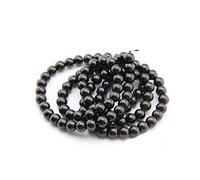 Runde Perlen Wiederverwendbare Kunststoffperlen ABS Imitationsperle Ohne Loch Perlen Schmuckzubehör Für Schmuckherstellung Hochzeit Basteln 30 Stück Schwarz RobustVerlockende Verarbeitung