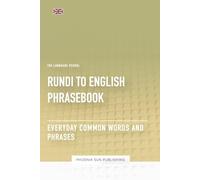 Rundi To English Phrasebook - Everyday Common Words And Phrases