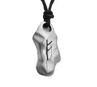 Rune Fehu Viking Pendant on an adjustable cord (Abundance, Luck)