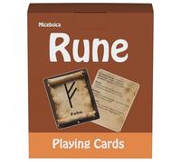 Rune Learning Cards | Rune Flash Cards Flashcards for Beginner Futhark Norse Runes