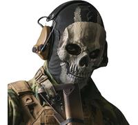RUNEAY Call of Duty Ghost Mask - Death's Head Costume - Cod Mask - Ghost Mask - Full Face MW2 Mask - Cosplay - Halloween - Balaclava - Ghost Mask - Windproof - Cosplay Costume'