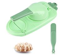 RUNEAY Dumpling Maker, Dumpling Maker 2-in-1 Dumpling Mould Printing, Manual Dumpling Machine, Dumpling Moulds, Dumpling Skin Maker, Skin Packaging, Dumpling Skin Maker, Dumpling Moulds