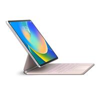 runelk Keyboard Case for iPad Air 13 2024 and iPad Pro 12.9 inch 2022-6th / 2021-5th / 2020-4th / 2018-3rd Generation - Magnetic Keyboard Case with Multi-Touch Trackpad - Floating Cantilever Stand