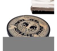 Runes for Beginners - Pagan Runes,Portable Wooden Decoration Tool with Magnetic Box for Men Beginners Paganism Altar Meditation Divination Practices