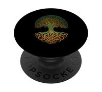 Runes Of Odin Vikings Tree Of Life Mythology Northern Valhalla PopSockets Adhesive PopGrip