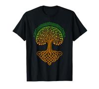 Runes of Odin Vikings Tree of Life Mythology Northern Valhalla T-Shirt
