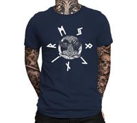Runes Ravens Hugin and Munin - Vikings | Nordmann | Runes | Odin | Thor | Valhalla | Vikings Men's T-Shirt