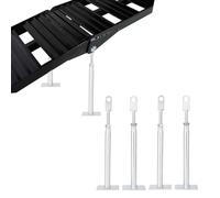 Runfarr Loading Ramp Support Legs,2 Pair Adjustable Ramp Support Bracket for Loading Ramps for Motorcycle,Dirt Bike, ATV,Truck,Pickup,Quad,Lawn Mower