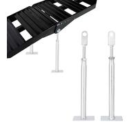 Runfarr Loading Ramp Support Legs for Motorcycle,Dirt Bike,ATV,Truck,Pickup | 1 Pair Adjustable Ramp Support Bracket for Quad,Lawn Mower