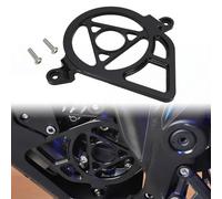 Runfarr Motorcycle Engine Case Cover,Motor Cover Guard Protector Pulley Guard Sprocket Cover Engine Guard CNC Aluminum for Talaria Sting MX3/MX4/MX5 Black