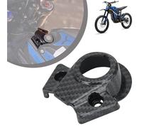 Runfarr Motorcycle Ignition Cover,Ignition Switch Decoration Ring Central Control Cover Circle Trim for Talaria Sting MX3/MX4/MX5 Electric Bike-Carbon Fiber Pattern