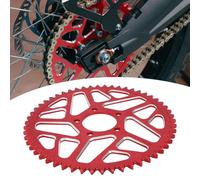 Runfarr Motorcycle Sprocket, Sur-Ron Sprocket 54 Teeth Rear Sprocket for Sur-Ron S/X Segway X160/X260 Talaria Sting MX3/MX4-Red