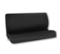 runfider Stretch Truck Seat Cover for Ford for Chevrolet for Dodge & Full Size Pickup Trucks, Sand Mesh Fabric with Side Pockets - Black
