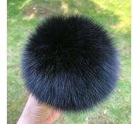 RUNGG 13 15cm Large Size Real DIY Fur Pom Poms For Beanies & Bags Shoes