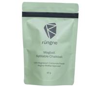 RUNGNE Premium Climbing Chalk - High Performance Chalk for Rock Climbing, Bouldering, Weightlifting & More - Unmatched Grip and Skin Friendly (Magball, 60G)