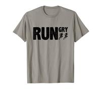 Rungry runner funny running lover slogan T-Shirt
