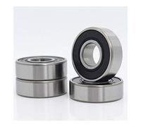 RUNGUANG LIGHTS 608/9 Bearing ABEC-1 (4 PCS) 9x22x7 mm Miniature Ball Bearings 608-9 2RS 608/9RS Chrome Steel Bearing 608/9 RS 2RS