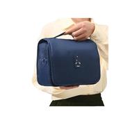 RUNGZ Cosmetic bag Travel Portable Hook Large Capacity Toiletry Bag Makeup Storage Bag Multifunctional Folding Hanging Toiletry Bag for Men and Women-tibetan Blue Hook Bag