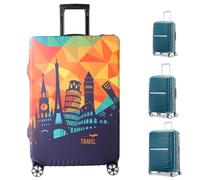 Runhike Luggage Cover Protector, Samsonite Compatible, Spinner & Hardside Suitcase Cover, Fits 22-25 Inch, 1 Piece