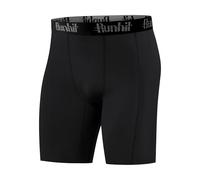 Runhit 1 or 2 Pack Compression Shorts Men, Moisture Wicking Anti Chafing Underwear Base Layer Running Shorts Quick Dry Spandex Fabric Sport Tights Undershorts for Gym Cycling Rugby Workout Black S