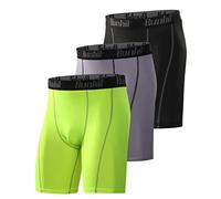 Runhit Compression Shorts Men Athletic Underwear for Men Spandex Running Shorts Workout Sports