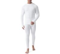 Runhit Thermal Underwear Mens Fleece Lined Long Johns for Men Thermals Top and Bottoms Set Long Sleeve Base Layer Cold Weather Gear 4XL