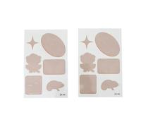 Runhomal Complete Skin Imperfection Concealer Kit Includes Ultra-thin Tattoo Cover Stickers In Multiple Sizes For Scars Type H One Size