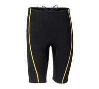 Runhomal Men 1.5mm Neoprene Diving Bottom Wetsuit Drawstring Swim Trunks Swimsuit for Surfing Beach Shorts Black 3XL