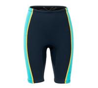 Runhomal Women 1.5mm Neoprene Diving Bottom Wetsuit Drawstring Swim Leggings Swimsuit for Surfing Beach Shorts Dark Blue L