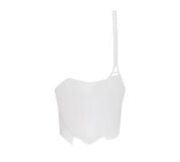 runhuabaihuo Motocross Front Number Plate Cover Compatible With 250R 2010-2013 450R 2009-2012(White)