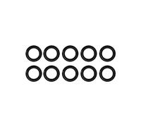 runhuabaihuo Motorcycle 10PC Rubber Twin Cam Oil Drain Plug O Ring Oil Sealing Gasket Automobile Sealing Funnel Cover 11105 O-Ring