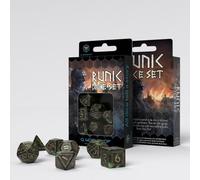 Runic - Dice Set: Bottle Green & Gold
