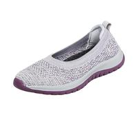Runing Outdoor Mesh Sports Couples Shoes Breathable Shoes Ladies Trainers 7.5 (Grey, 6.5)