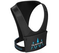 Runitude Running Phone Holder Vest | Chest Pouch | Train Lightweight | Key Clip Holder | Light Straps | Waterproof | Reflective | Men & Women