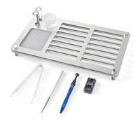 RUNJRX 70 Keyboard Switches Aluminum Alloy Lube Station, Lube Grease 0.35oz/10g, Switch Opener, Keyboard Lube Kit for Custom Gaming Keyboard Switch