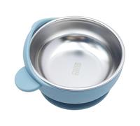 Runkoyea Suction Bowls for Baby - Suction Cup Feeding Baby Food Bowls,Stainless Steel Inner Containers Grip Training Dish Feeder for Eating Travel Toddler Kids Dinner Snack