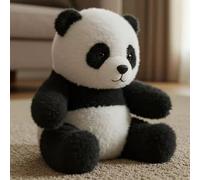 Runkoyea The Pandy - Emotional Healing On Demand, Realistic Panda Plush For Emotionals Support, Pandy Ai Plush With Ultra-Soft Furs And Hug-Like Design, Ease Stress And Soothing Sleep