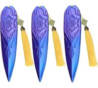 Runkoyea Zoeys Weapons Cosplay Weapon, 3D Printed Darts Hunters Costume Accessories, Zoeys Daggers Cosplay Accessories for Women, Glow in the Dark